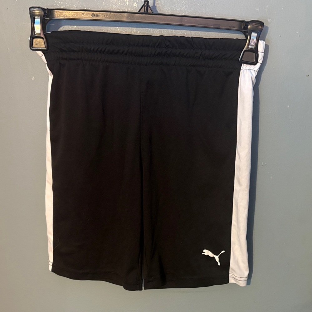 Puma Two-Tone Black and White Shorts
